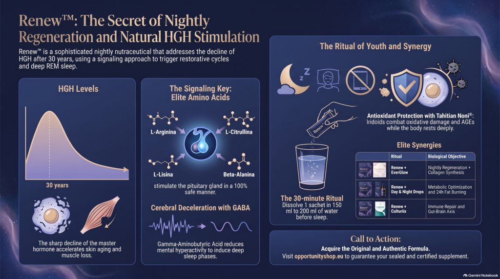 Info Renew by Partner.Co: Nighttime Renewal, Deep Sleep & HGH