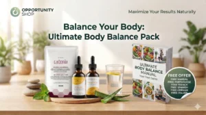Ultimate Body Balance Pack with Nutrifil Carboniix, Pre-Meal Drops, Bedtime Drops, and Free Manual
