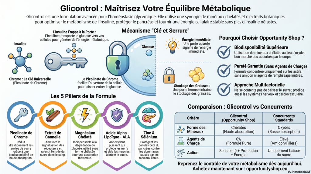 Opportunity Shop - Glicotrol FR Glicotrol pour l'équilibre glycémique et la santé métabolique - Opportunity Shop