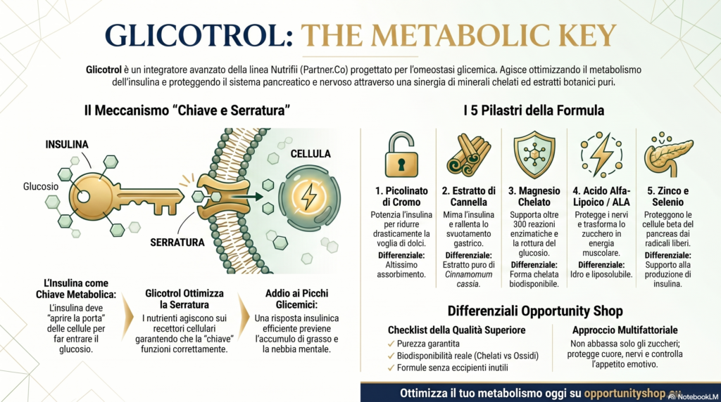 Opportunity Shop - Glicotrol IT Glicotrol per l'equilibrio glicemico e la salute metabolica - Opportunity Shop