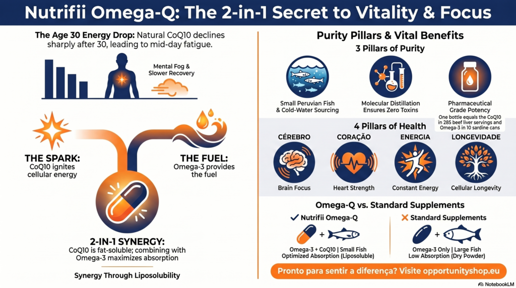 Opportunity Shop - Omega Q Nutrifii Nutrifii Omega-Q Guide: Pure Omega-3 & CoQ10 for Cellular Energy