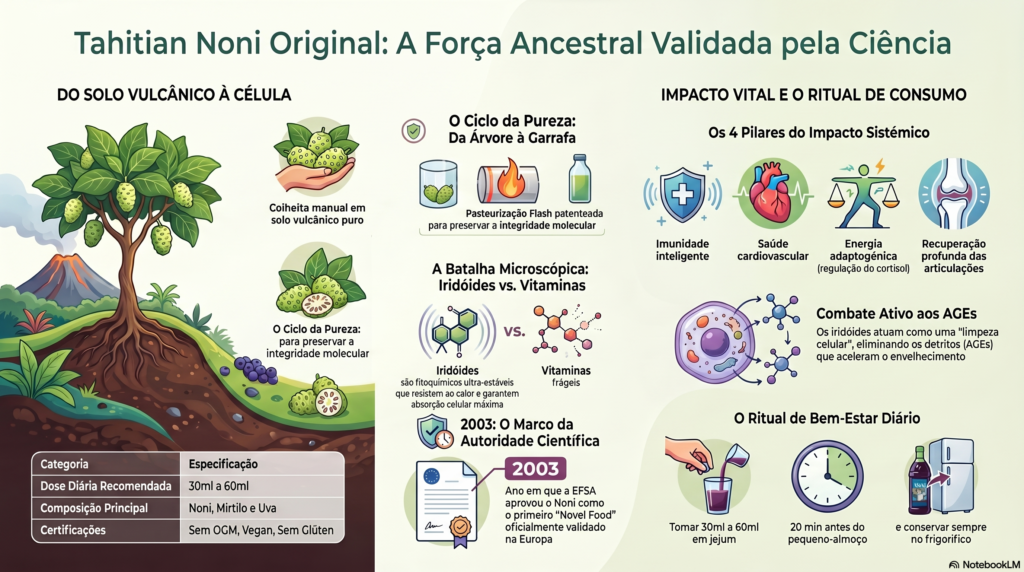 Opportunity Shop - Infografia PT Tahitian Noni Original: O Guia Completo do Superalimento da Partner.co