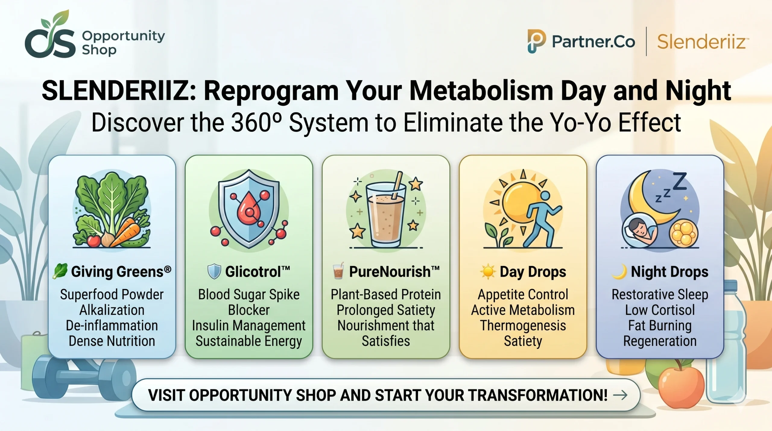 Opportunity Shop - SLENDERIIZ Reprogram Your Metabolism Day and Night scaled SLENDERIIZ: Reprogram Your Metabolism Day and Night