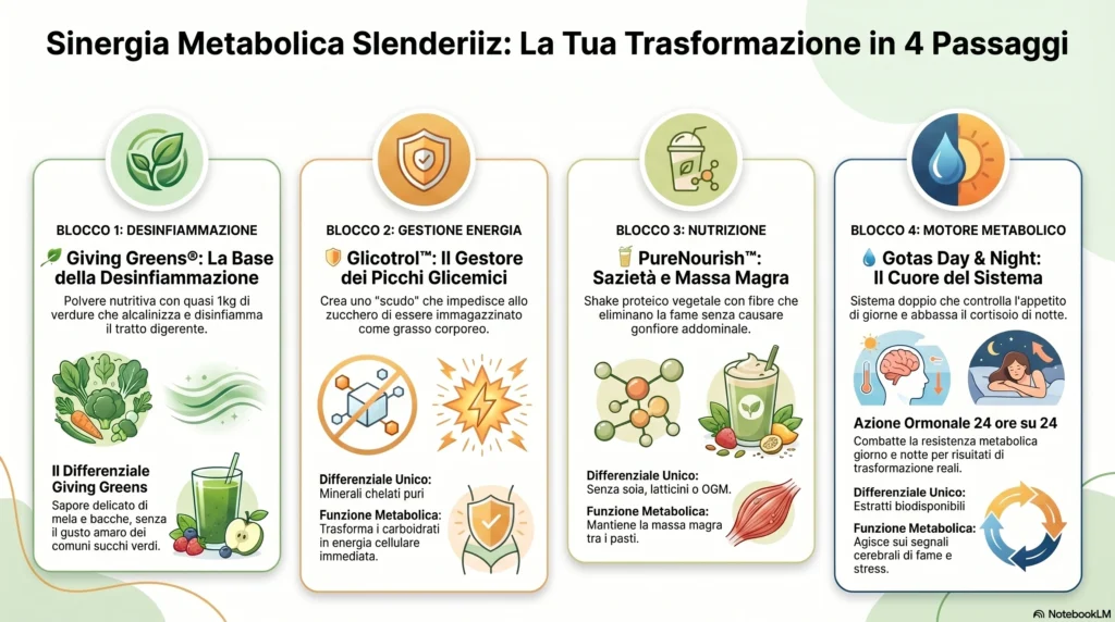 Opportunity Shop - Slenderiiz La Guida Definitiva per Riprogrammare IT Sistema Slenderiiz Partner.Co - Infografica del programma e benefici - Opportunity Shop