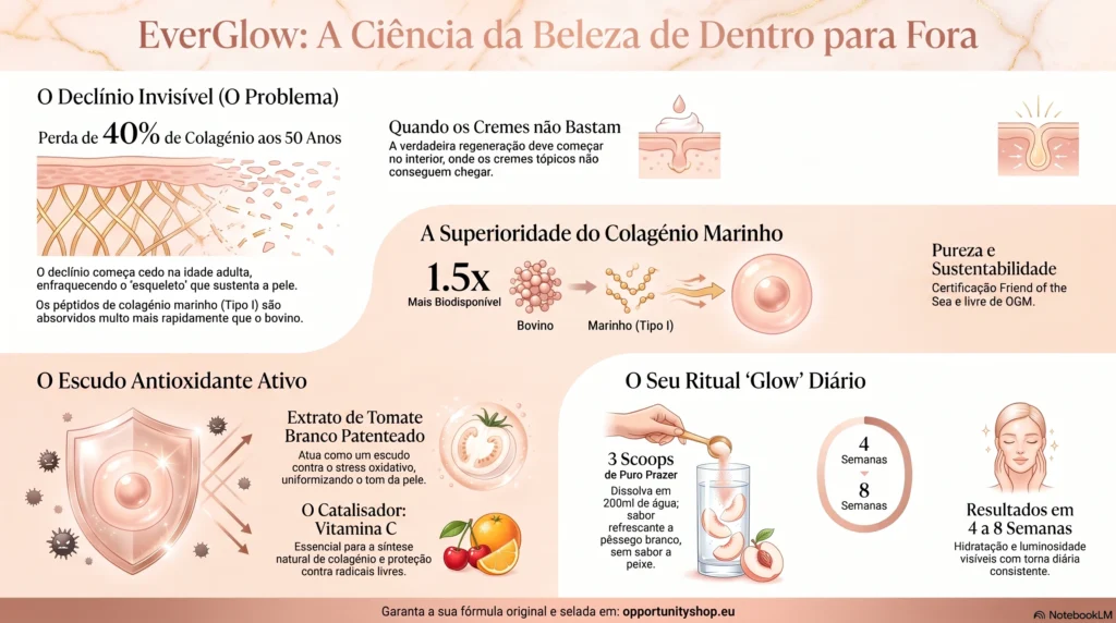EverGlow da Partner.Co: Colagénio marinho hidrolisado de alta qualidade
