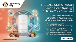 "Magnical-D Partner.Co premium supplement banner for bone and heart health - Opportunity Shop"