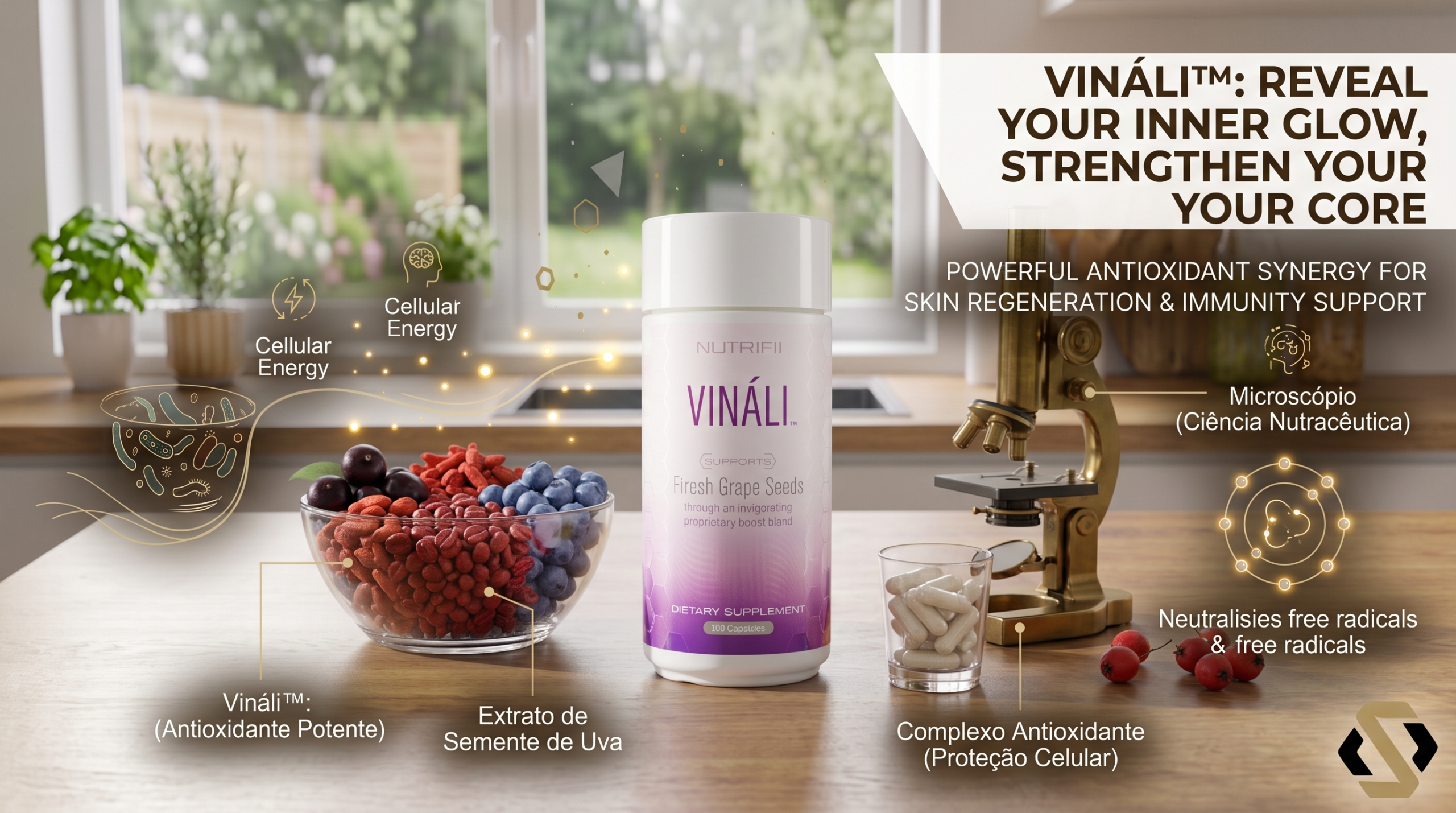 Opportunity Shop - Banner post Vinali PT scaled Nutrifii Vináli Partner.co antioxidant supplement banner for skin firmness, cellulite reduction, and microcirculation support