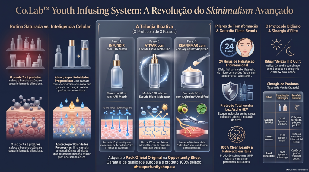 Sistema anti-idade Co.Lab Youth Infusing System Partner.co