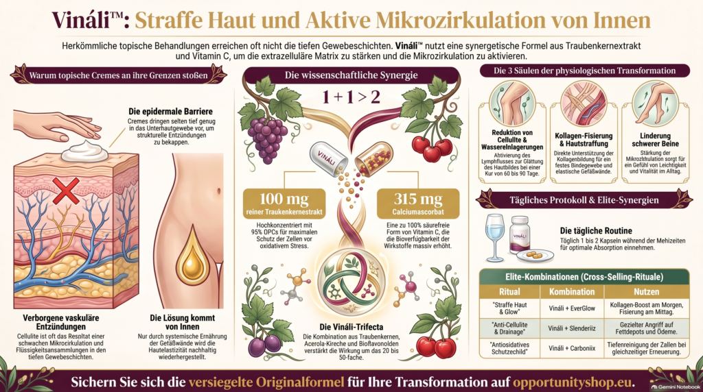 Opportunity Shop - Straffe Haut durch innere Mikrozirkulation DE Vináli von Nutrifii mit Fokus auf Traubenkernextrakt und gepuffertem Vitamin C