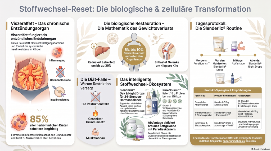 Warum Abnehmen? Echte metabolische & zelluläre Vorteile