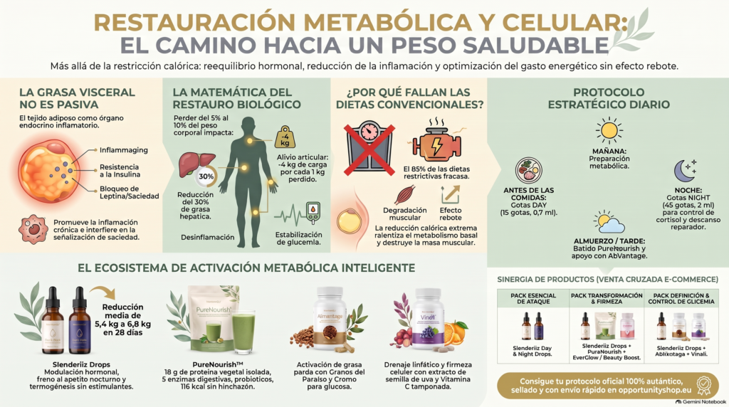 ¿Por Qué Adelgazar? Beneficios Metabólicos y Celulares Reales