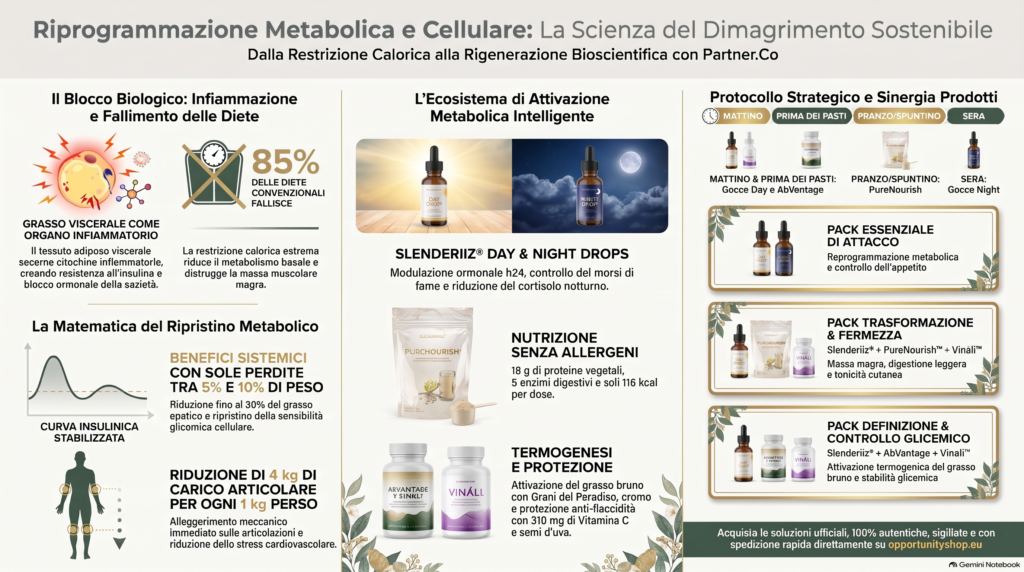 Perché Dimagrire? Reali Benefici Metabolici e Cellulari